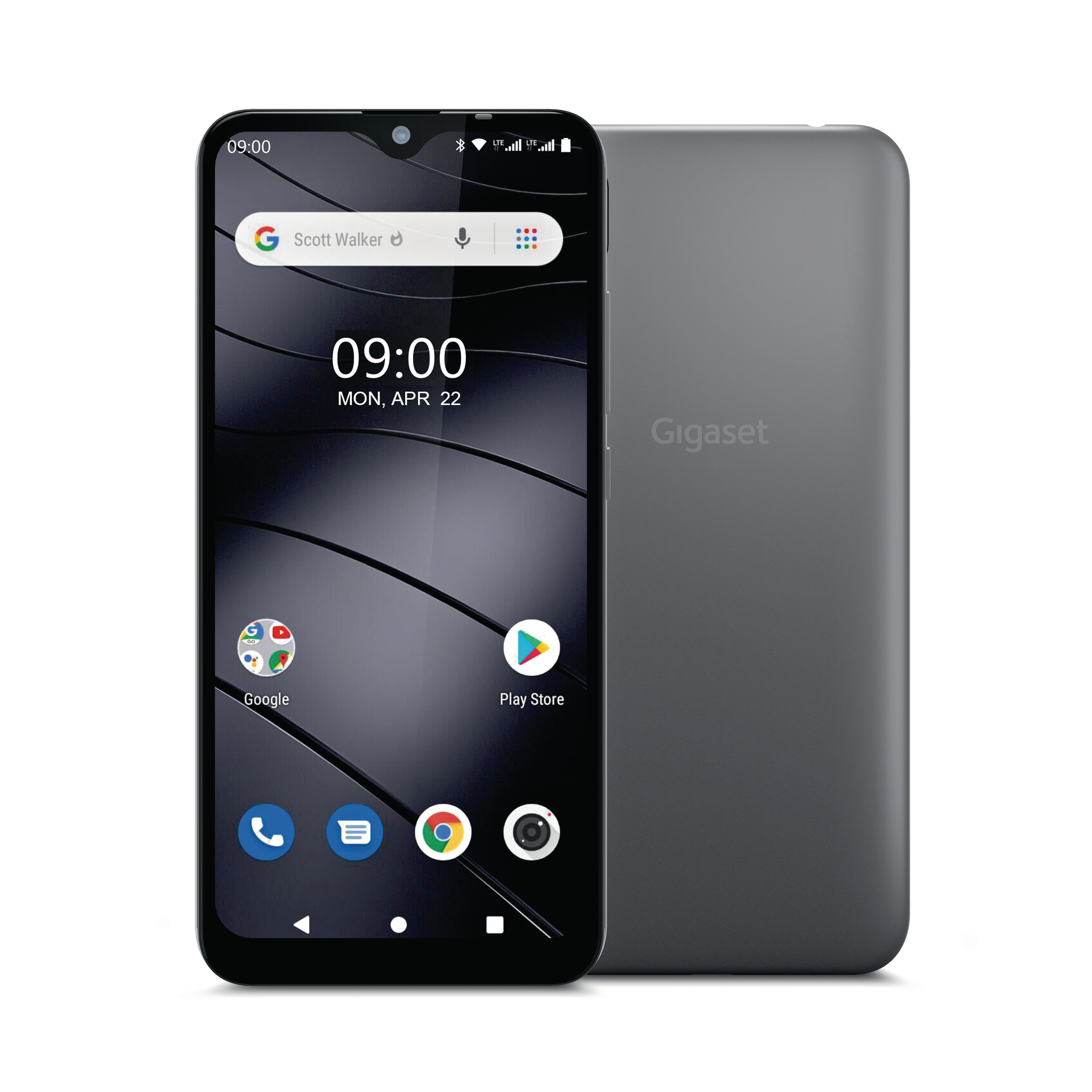 GIGASET GS110 16 GB Titanium Grey Dual SIM