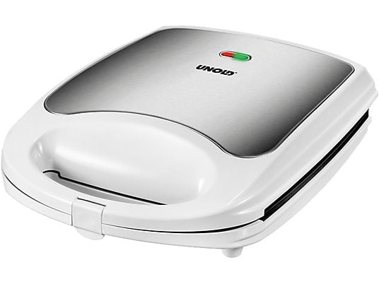 UNOLD Quadro 48480 - Sandwich-Toaster (Weiss/Edelstahl)