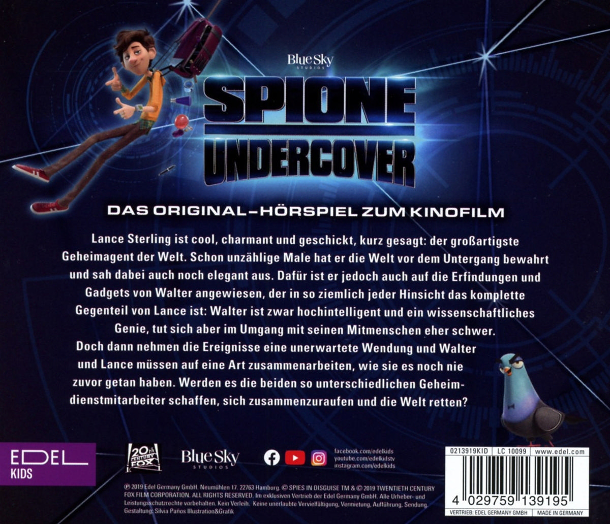 SPIONE UNDERCOVER-HÖRSPIEL ZUM (CD) - KINOFILM