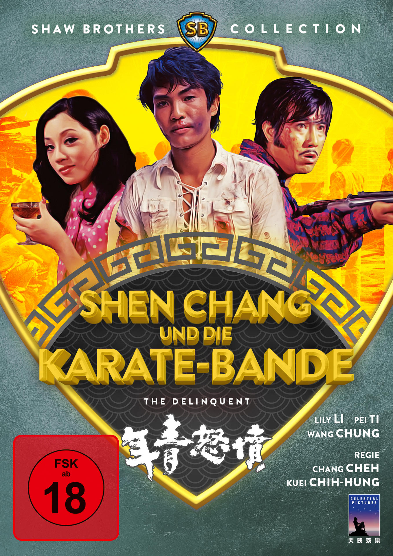 Shen Chang und Karate-Bande die DVD