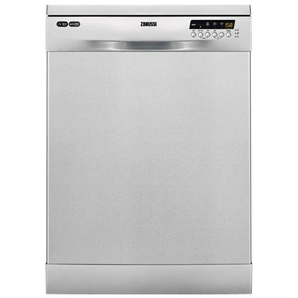 Lavavajillas - Zanussi ZDF26004XA, 60 cm, 13 servicios, 48 dB, 11 L, Independiente, Inox