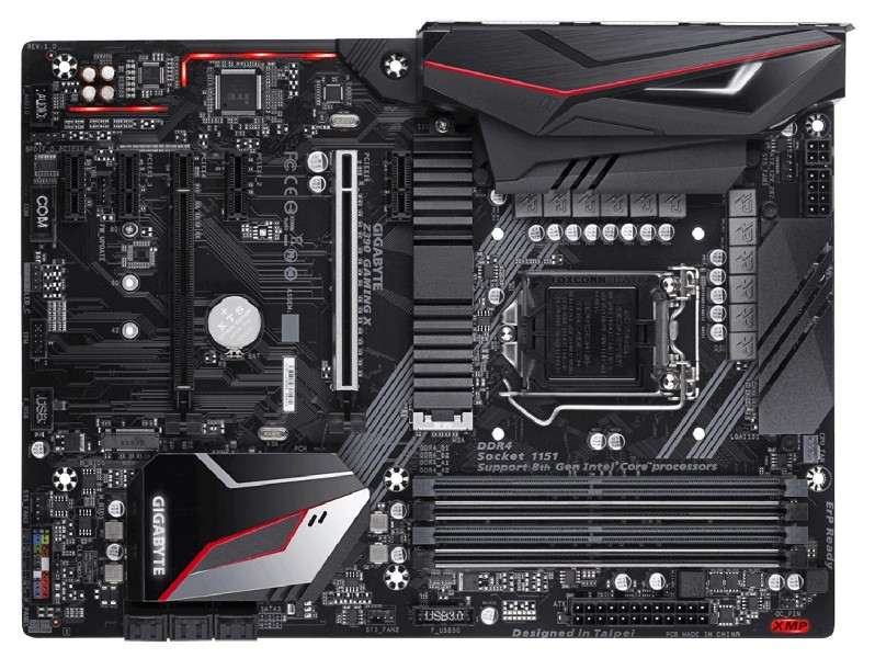 Placa base gaming - Gigabyte Z390 Gaming X, Intel® Z390, 4x DIMM DDR4, Hasta 64 GB RAM, Negro