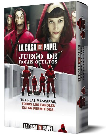 La Casa De papel. juego roles ocultos varios autores