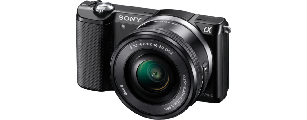 SONY A5000 20,1 MP 16-50mm Aynasız Sistem Fotoğraf Makinesi Siyah