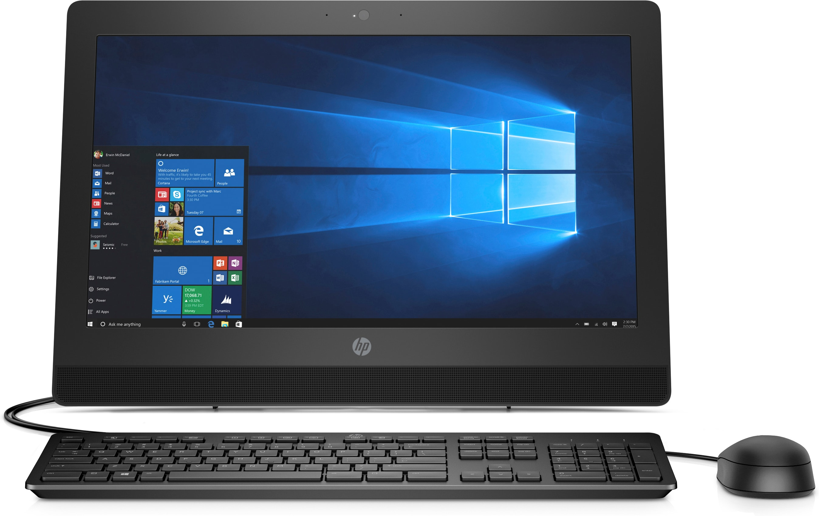 HP ProOne 400 G3 20 inç Dokunmatik All-in-One Bilgisayar