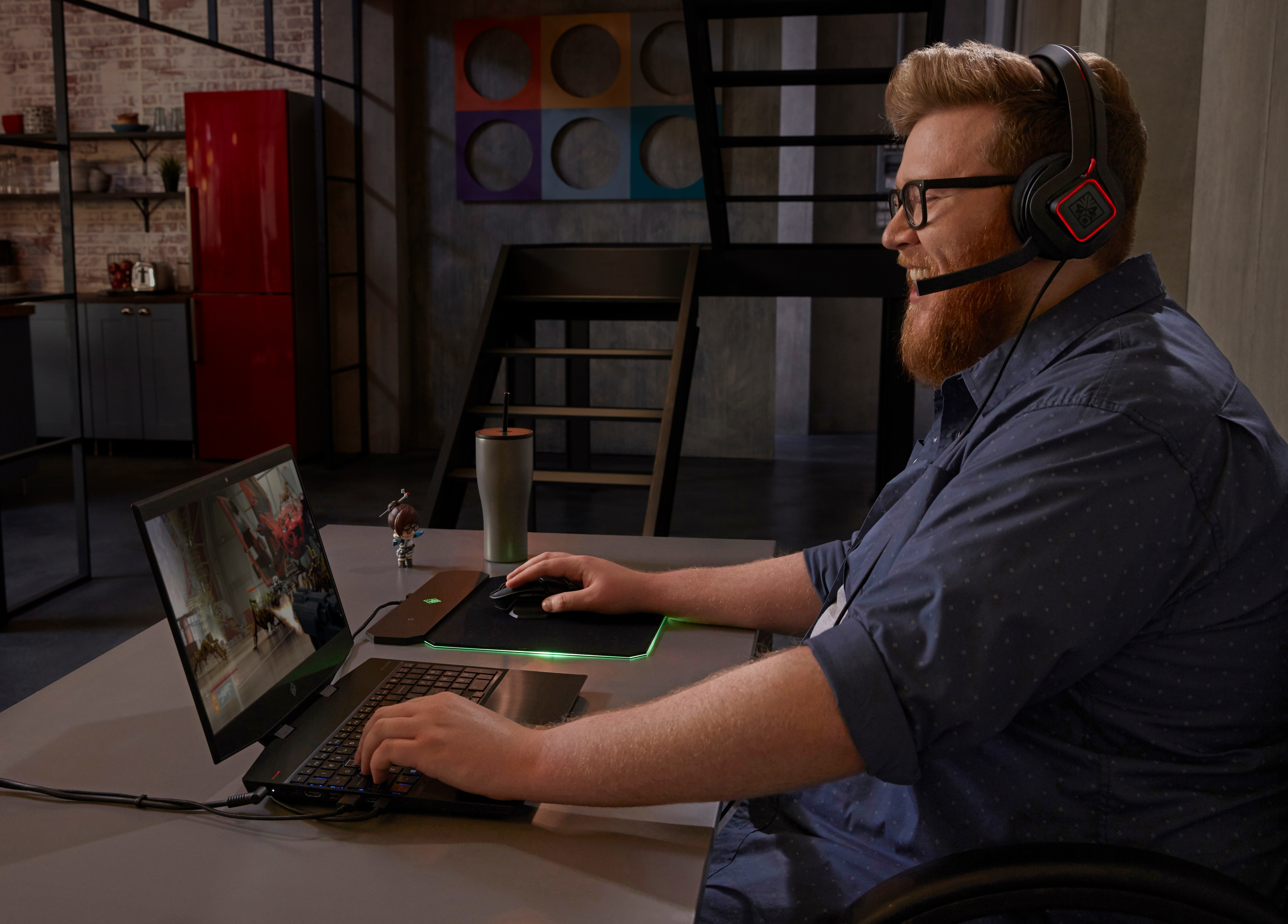 HP OMEN by  7VW15EA/i7-9750H/16GB/1TB+256SSD/6GB RTX2060/15,6"/FHD/W10 Gaming Laptop Siyah