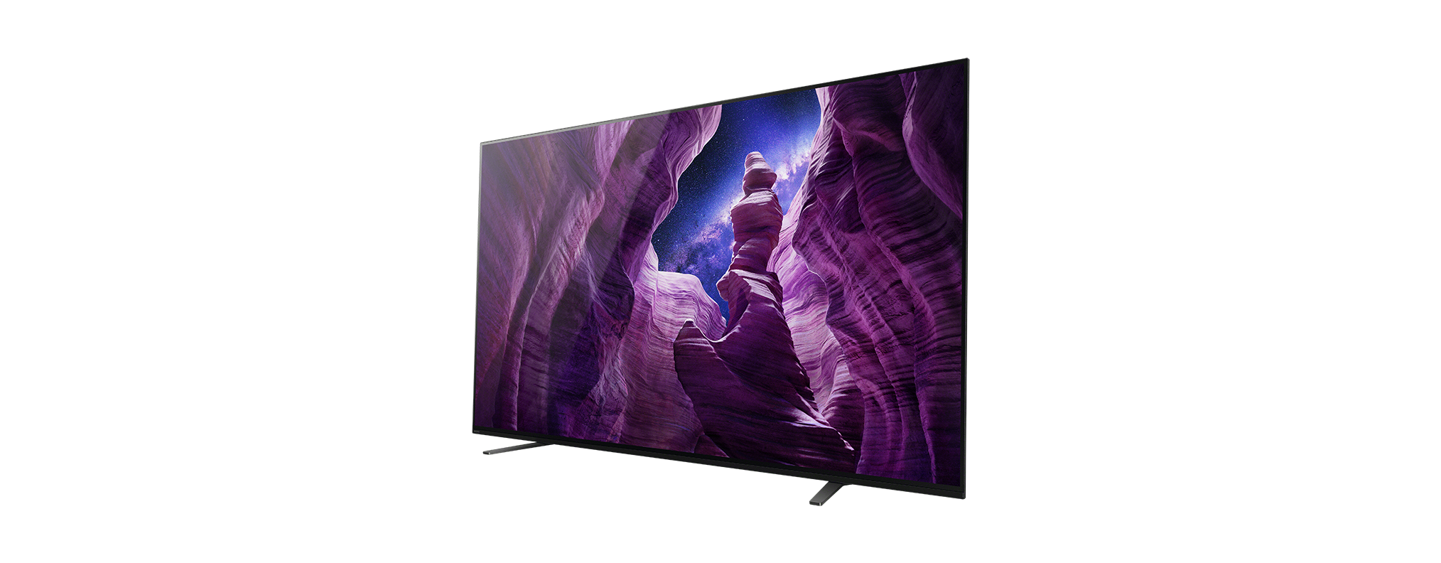 SONY KD-55A8 OLED TV (Flat, 55 Zoll / 139 cm, OLED 4K, SMART TV, Android TV)