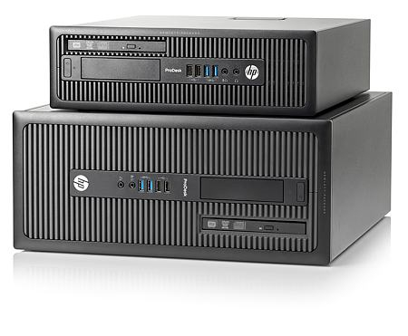 HP Desktop PC ProDesk 600 G1 TWR Desktop-PC, Intel® Core™ i3-4130, 4 GB RAM HDD, Schwarz