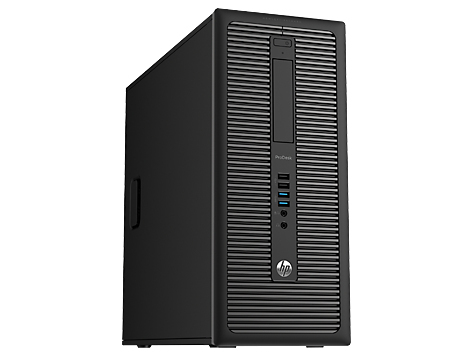 HP Desktop PC ProDesk 600 G1 TWR Desktop-PC, Intel® Core™ i3-4130, 4 GB RAM HDD, Schwarz