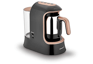 KORKMAZ A862-02 Kahvekolik Auto Kahve Makinesi Siyah/Rosegold