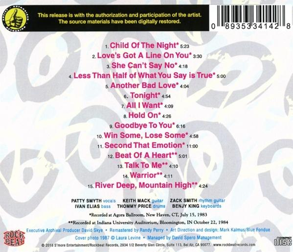 Patty Smyth - Goodbye To You  - (CD)