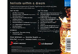 Andreas Arend, Veronika Skuplik, Clare Wilkinson, Perl Hille - Ballads within a Dream  - (CD)