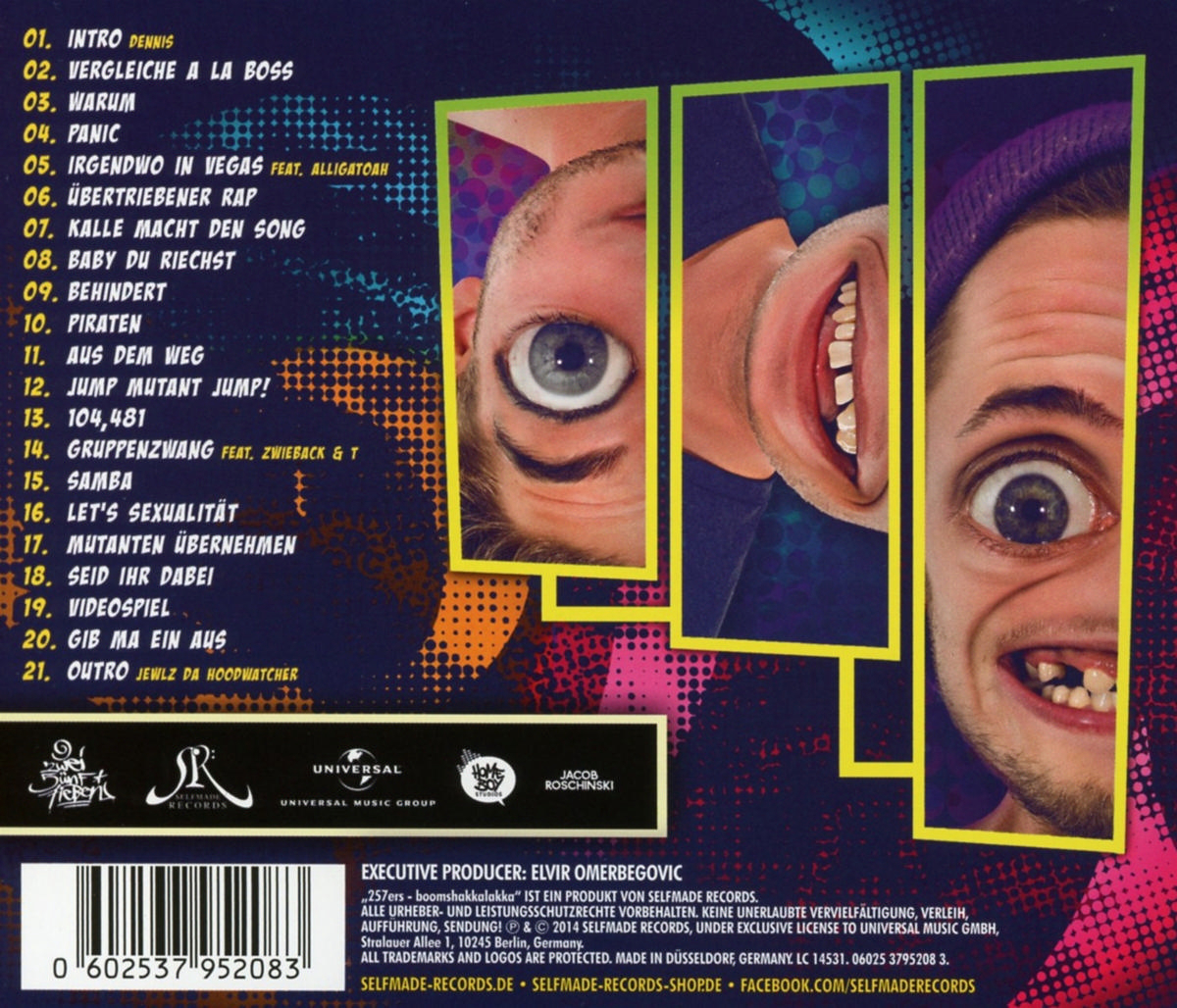 257ers - Boomshakkalakka  - (CD)