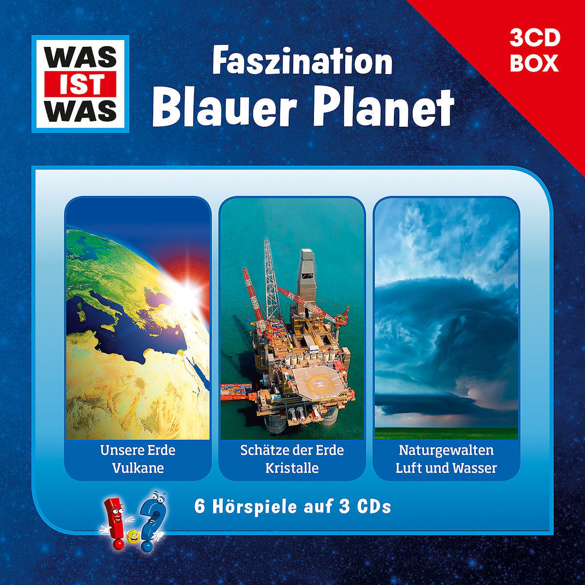 Was Ist Was - 3-CD Hörspielbox Planet Was Ist - (CD) Vol.9-Blauer Was