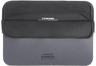 TUCANO Elements 2ND Skin - Borsa per notebook, 16" MacBook Pro, 16 "/40.6 cm, Grigio/Nero