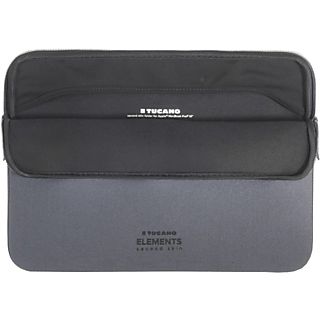 TUCANO Elements 2ND Skin - Sac pour ordinateur portable, 16" MacBook Pro, 16 "/40.6 cm, Gris/Noir