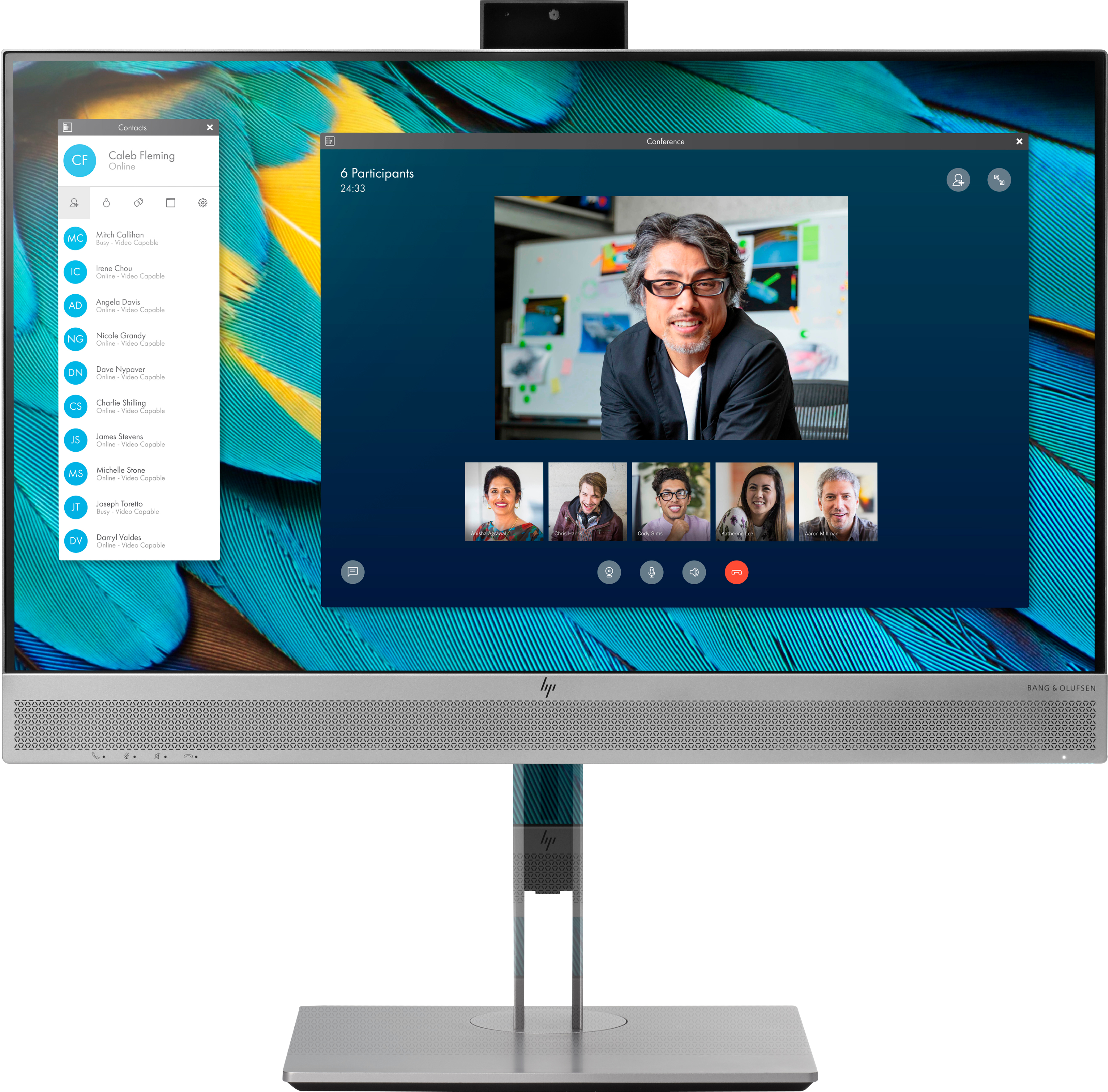 HP Monitor EliteDisplay E243m, 23.8 Zoll, silber (1FH48AA) 23,8 Zoll Monitor, Full-HD, 5 ms Reaktionszeit, 250 cd/m², 60 Hz, Silber