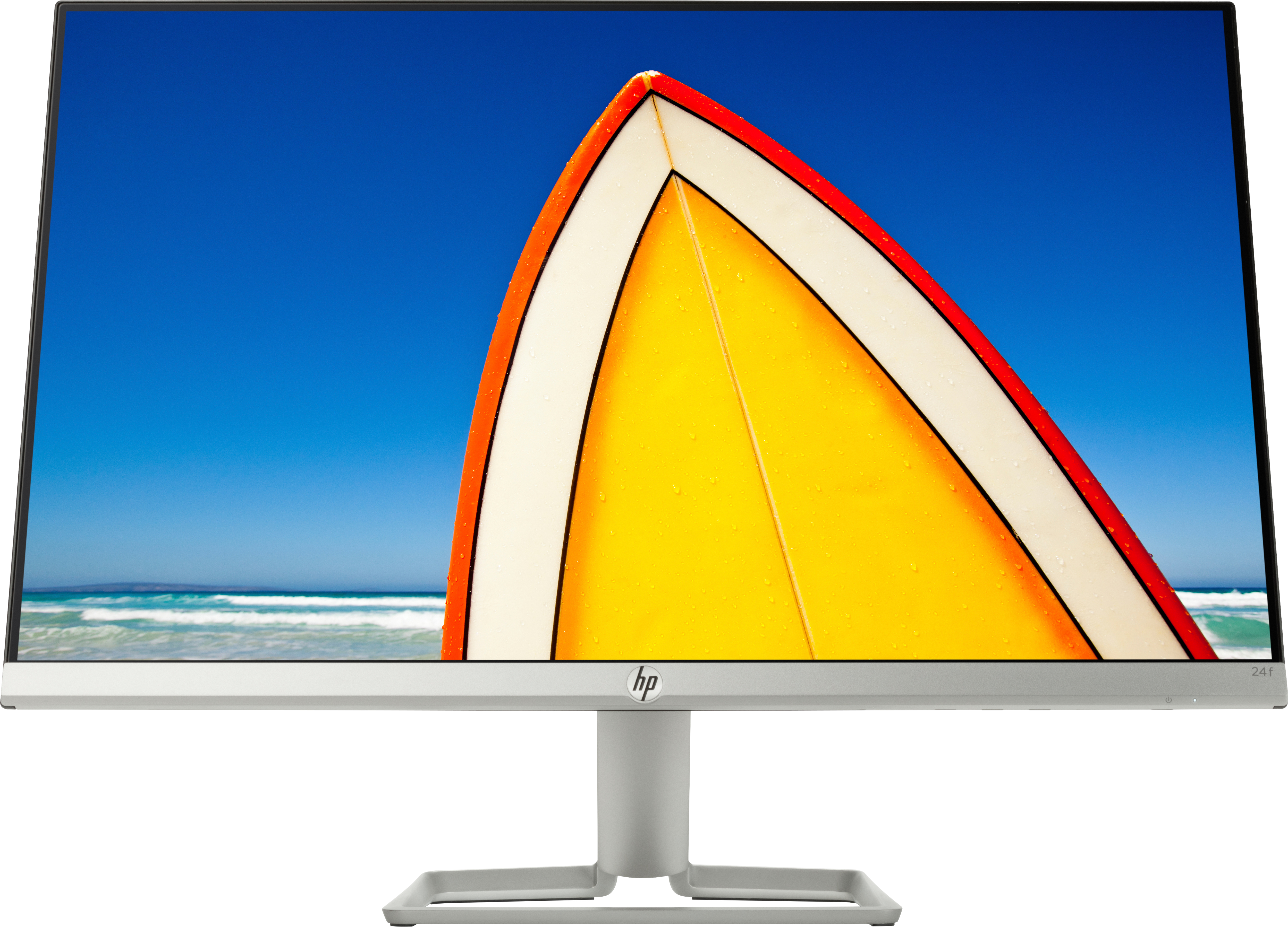 HP Monitor 24f, 23.8 Zoll, schwarz-silber (2XN60AA#ABB) 23,8 Zoll Monitor, Full-HD, 5 ms Reaktionszeit, 300 cd/m², 60 Hz, Silber