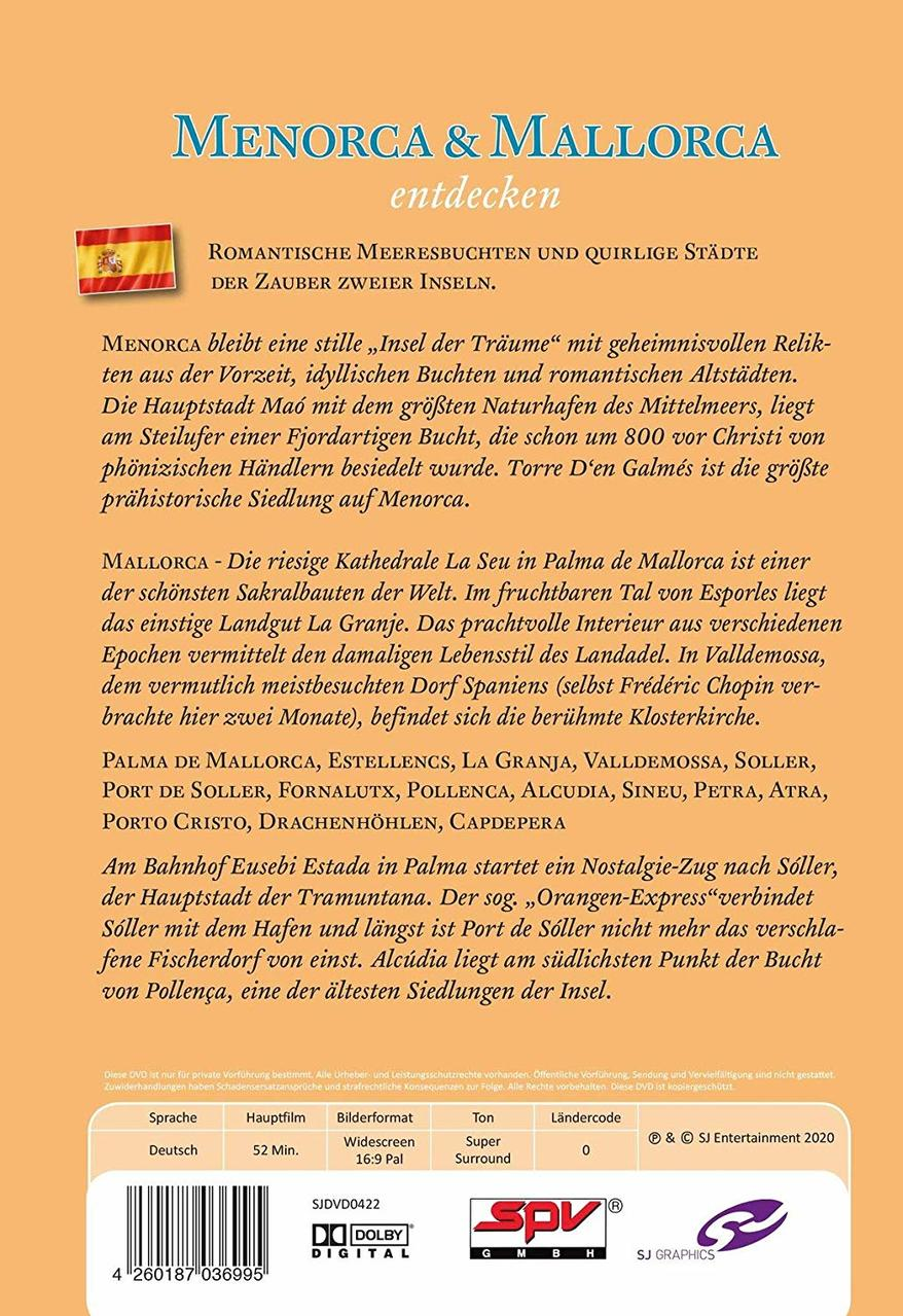 Menorca & Mallorca entdecken DVD