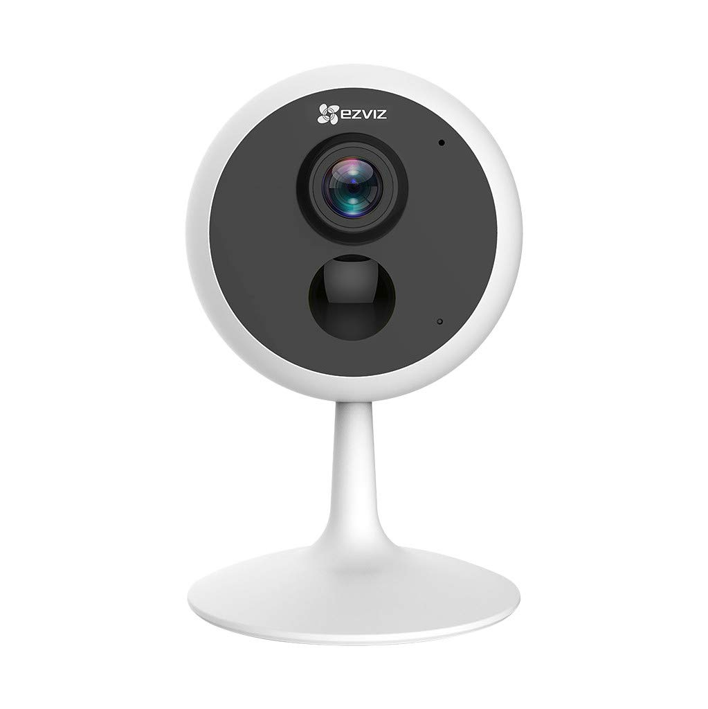 Cámara de Seguridad - EZVIZ C1C PIR, WiFi, Interior, cámara IP, 1080P, Compatible con Alexa, Visión nocturna