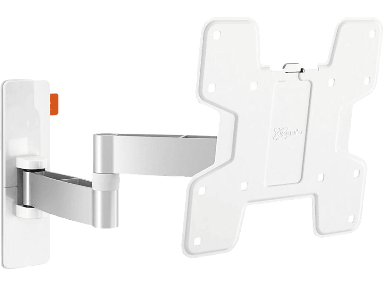 VOGEL´S WALL 3145 TV-Wandhalterung für 48-102 cm (19-40 Zoll) Fernseher, drehbar und neigbar Wandhalterung, Weiß