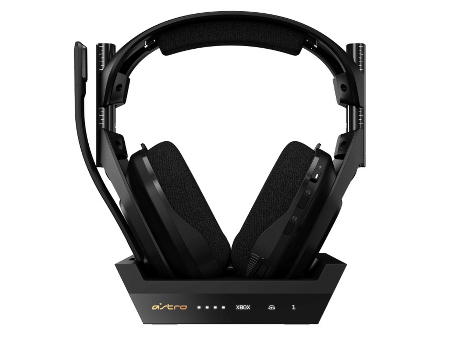 Auriculares gaming - Astro A50, Estación base, Para Xbox One, PC y Mac, Micrófono, inalámbricos, Negro