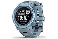 Reloj deportivo - Garmin Instinct 010-02064-05, 45 mm, GPS, Bluetooth, ANT+, 10 ATM, Azul celeste