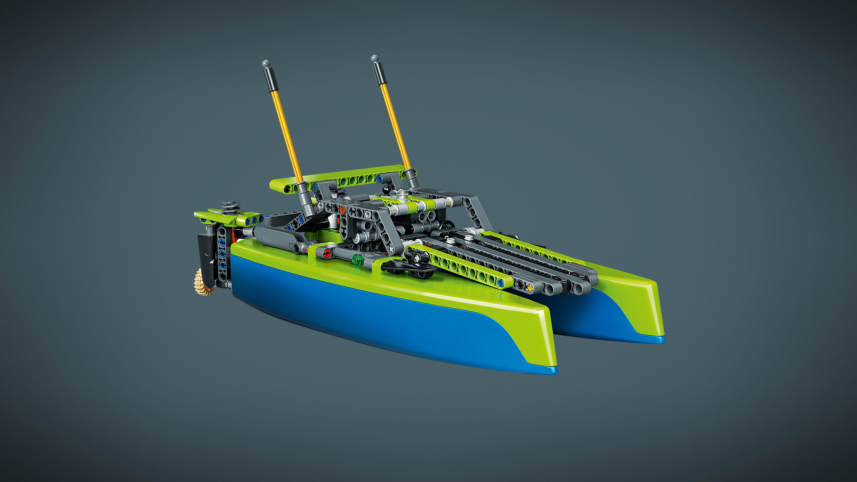 LEGO 42105 Katamaran Spielzeugboot, Mehrfarbig