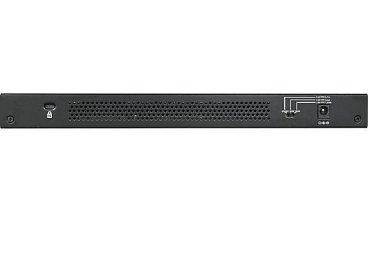 NETGEAR Switch GS316P, 16x PoE+ mit 115W, Unmanaged, SOHO, Schwarz