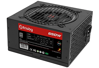 FRISBY FR-PS6580P-RGB 650W 80 Plus Power Supply Siyah