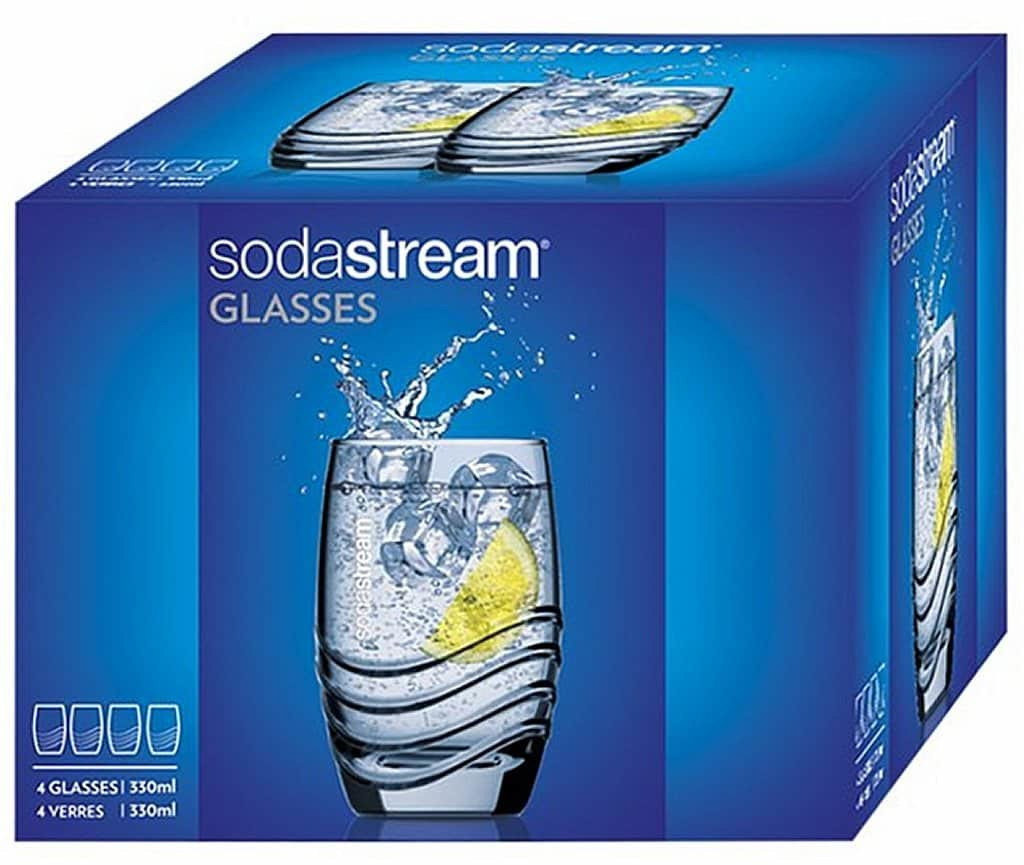 SODASTREAM Set de verres - 4 pièces (1065000310)