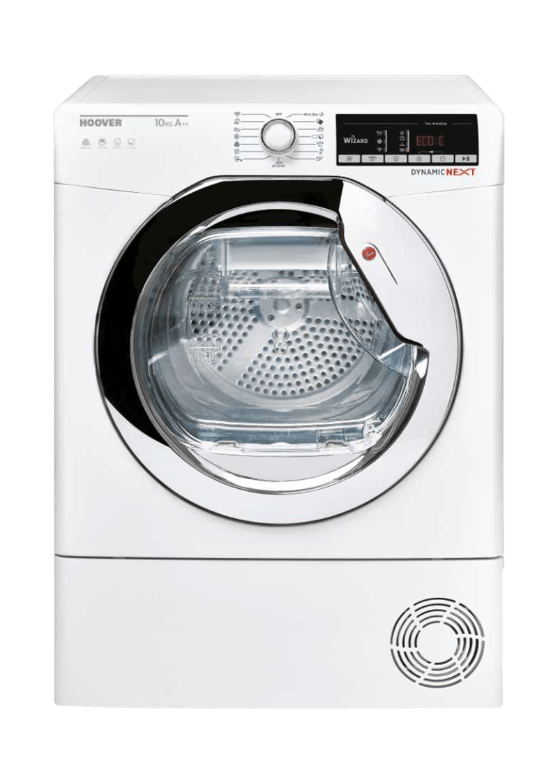 HOOVER DXO H10A2TCEXS-S Wärmepumpentrockner (10 kg), Weiss)