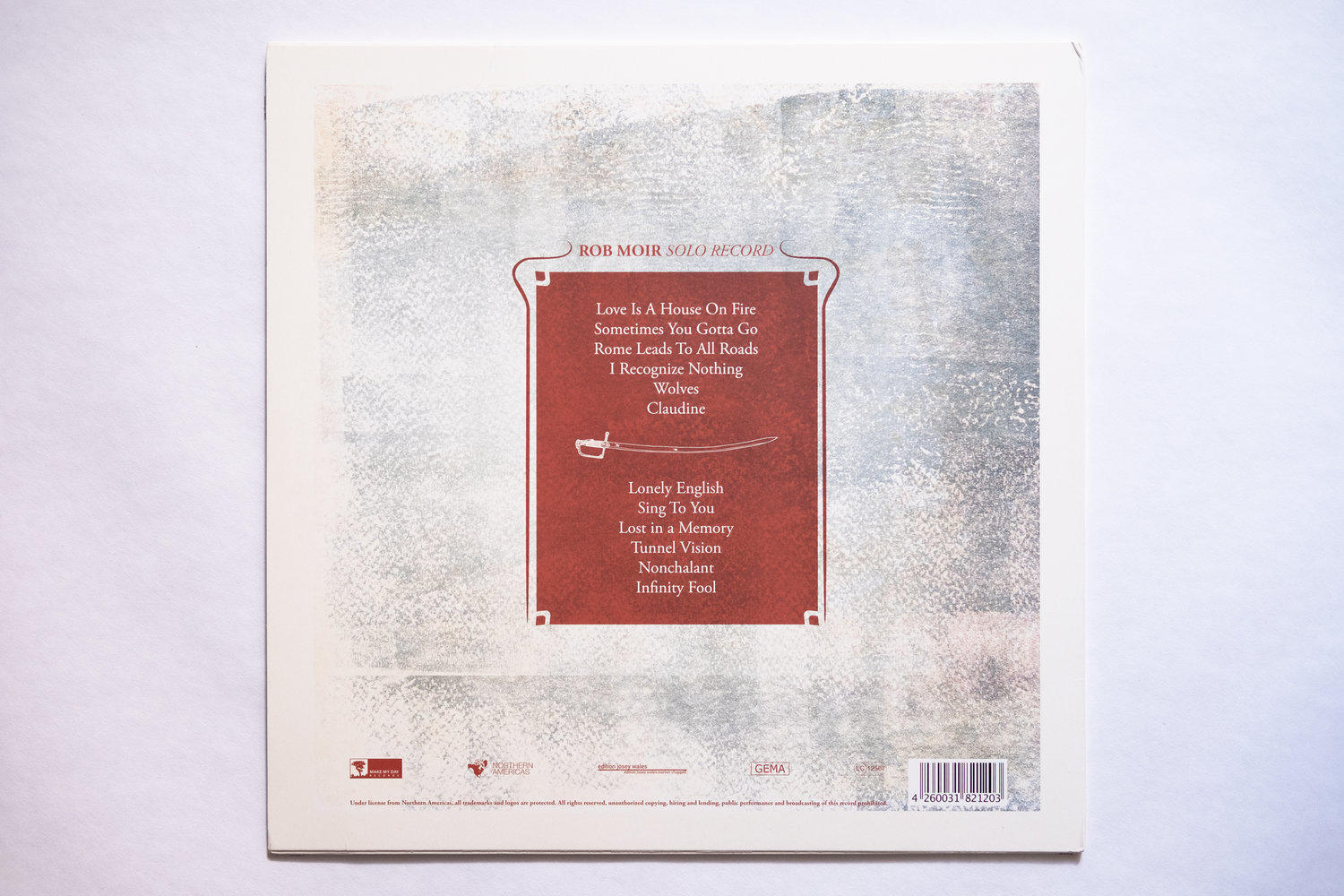 Rob Moir - Solo Record  - (LP + Bonus-CD)
