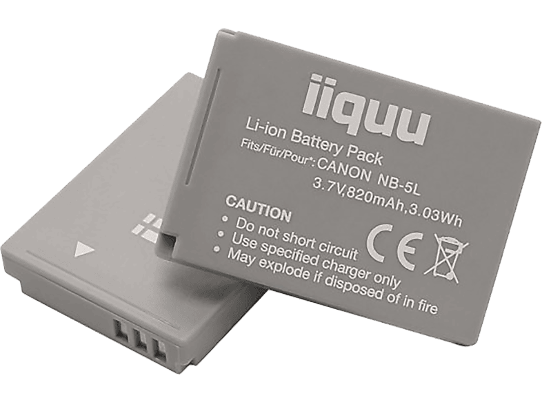 Iiquu Canon Nb-5l afbeelding