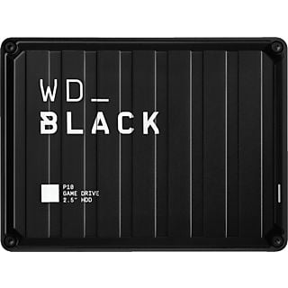 WD Black P10 Game Drive 4 TB - Zwart