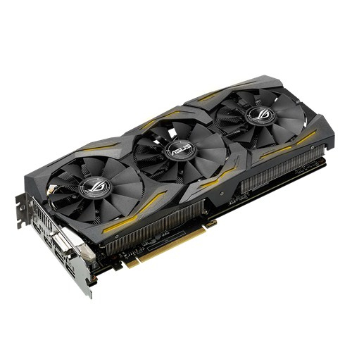 Tarjeta gráfica - ASUS ROG Strix GeForce® GTX 1060 6GB GDDR5, 192 bit, Ventiladores Wing Blade, Aura RGB