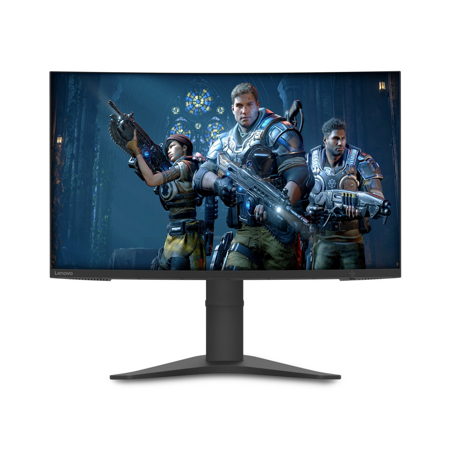 Monitor gaming - Lenovo G27c-10, 27", VA Full HD 1920x1080, 6 ms, Curvo, 165 Hz, FreeSync, HDMI, DisplayPort