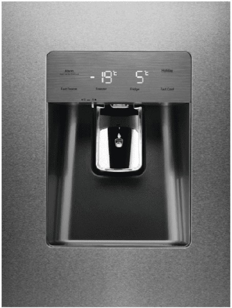 Frigorífico americano - AEG RMB86321NX, 536 l, 119 l, 417 l, No frost, Independiente, 43 dB,  Inox