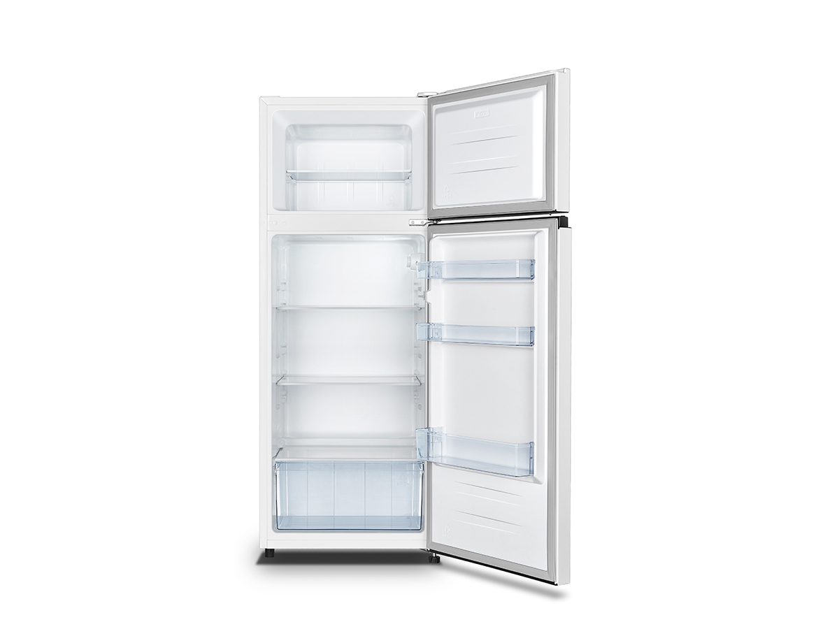 Frigorífico dos puertas - HISENSE, RT267D4AW1, 40 dB, Cíclico, 207 litros, Blanco