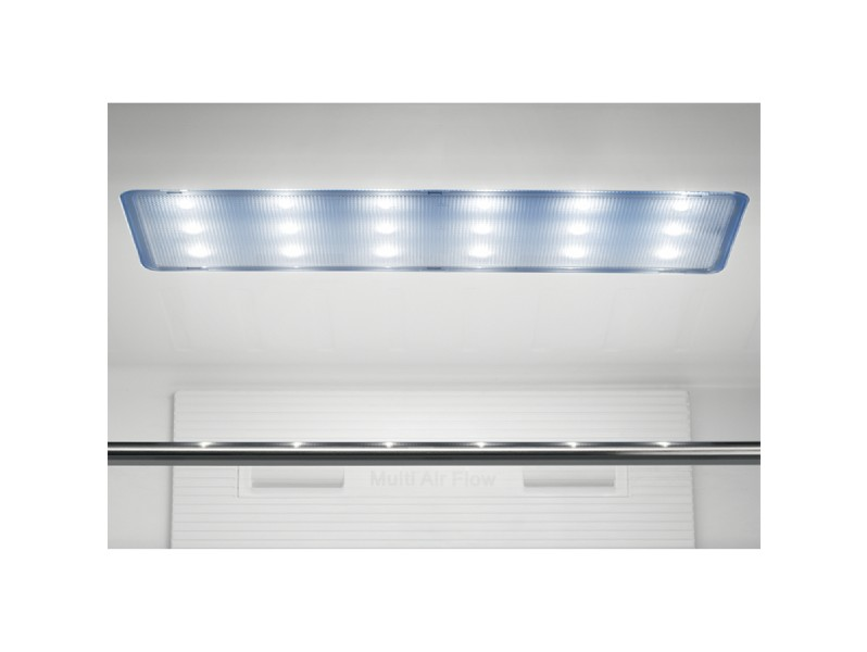 Frigorífico americano - AEG RMB86321NX, 536 l, 119 l, 417 l, No frost, Independiente, 43 dB,  Inox