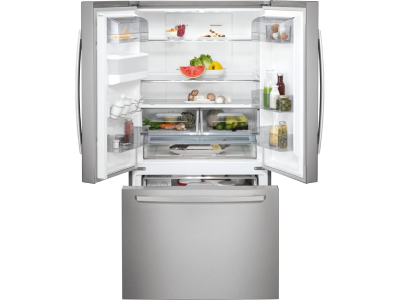 Frigorífico americano - AEG RMB86321NX, 536 l, 119 l, 417 l, No frost, Independiente, 43 dB,  Inox