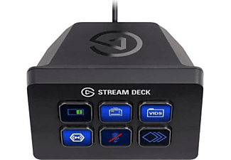 Capturadora de vídeo | Elgato Stream Deck, Mini Controlador, 6 teclas LCD Negro
