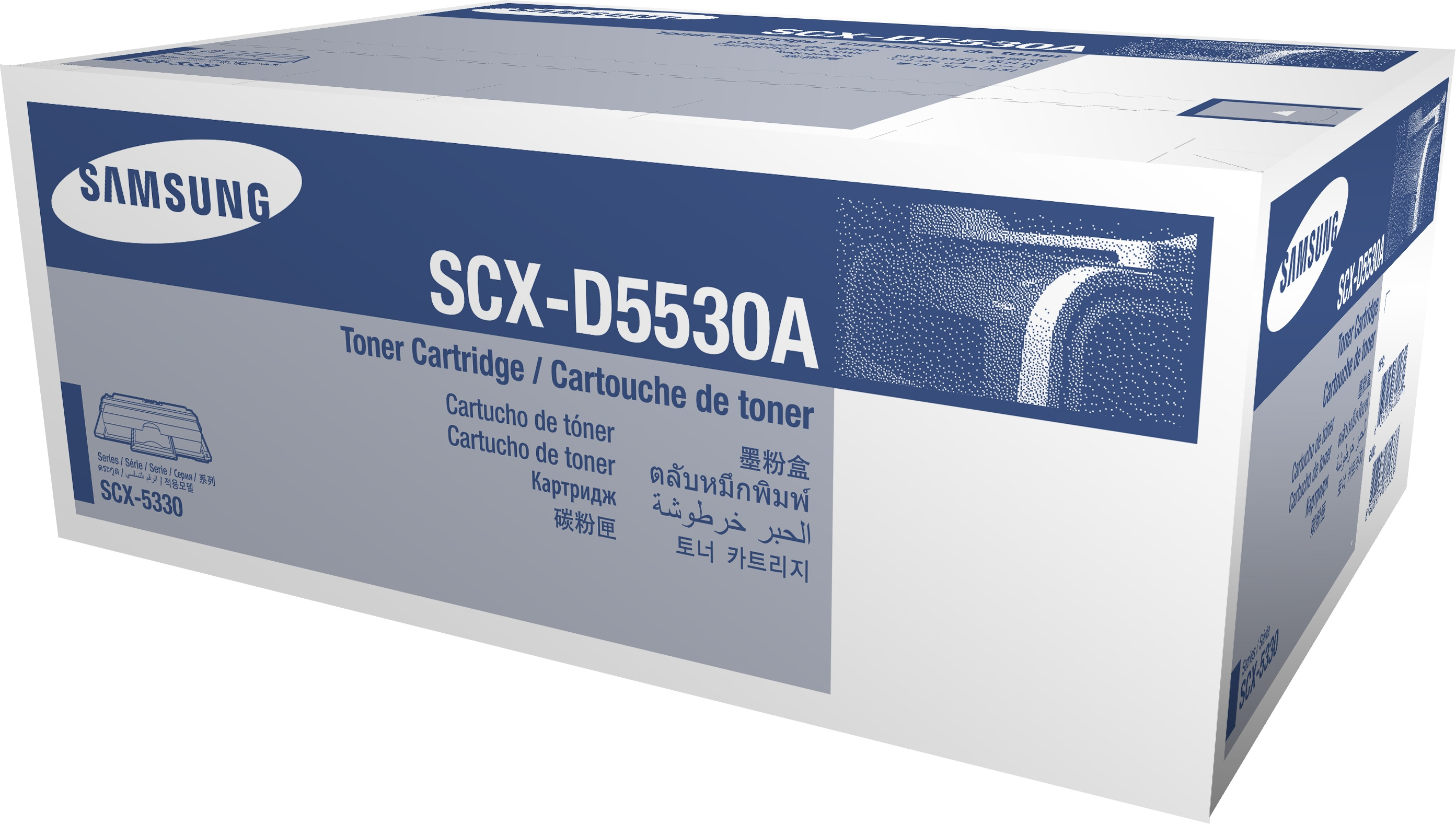 Tóner - Samsung CX-D5530A, Negro