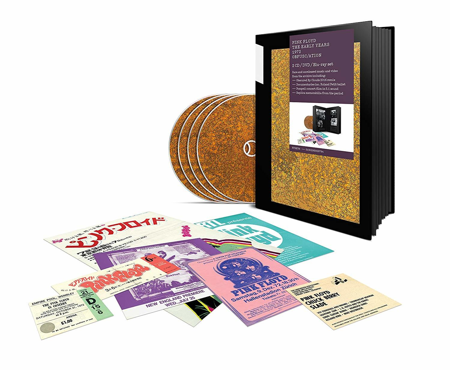 Pink Floyd - 1972 - OBFUSC/ATION (CD Disc) Blu-ray 