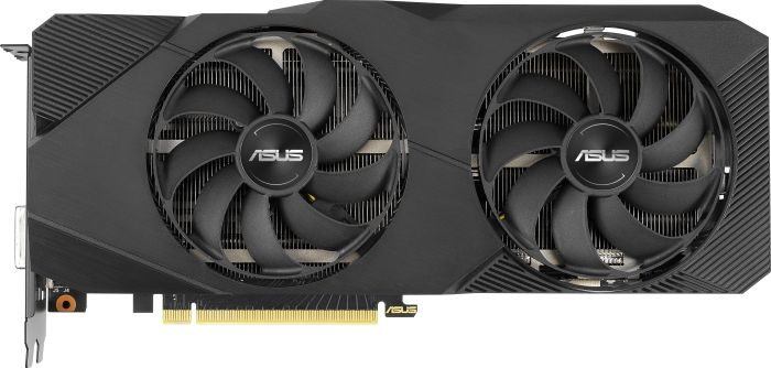 Tarjeta gráfica - Asus Dual GeForce RTX 2060 SUPER EVO V2 OC Edition, 8GB GDDR6, Ventiladores