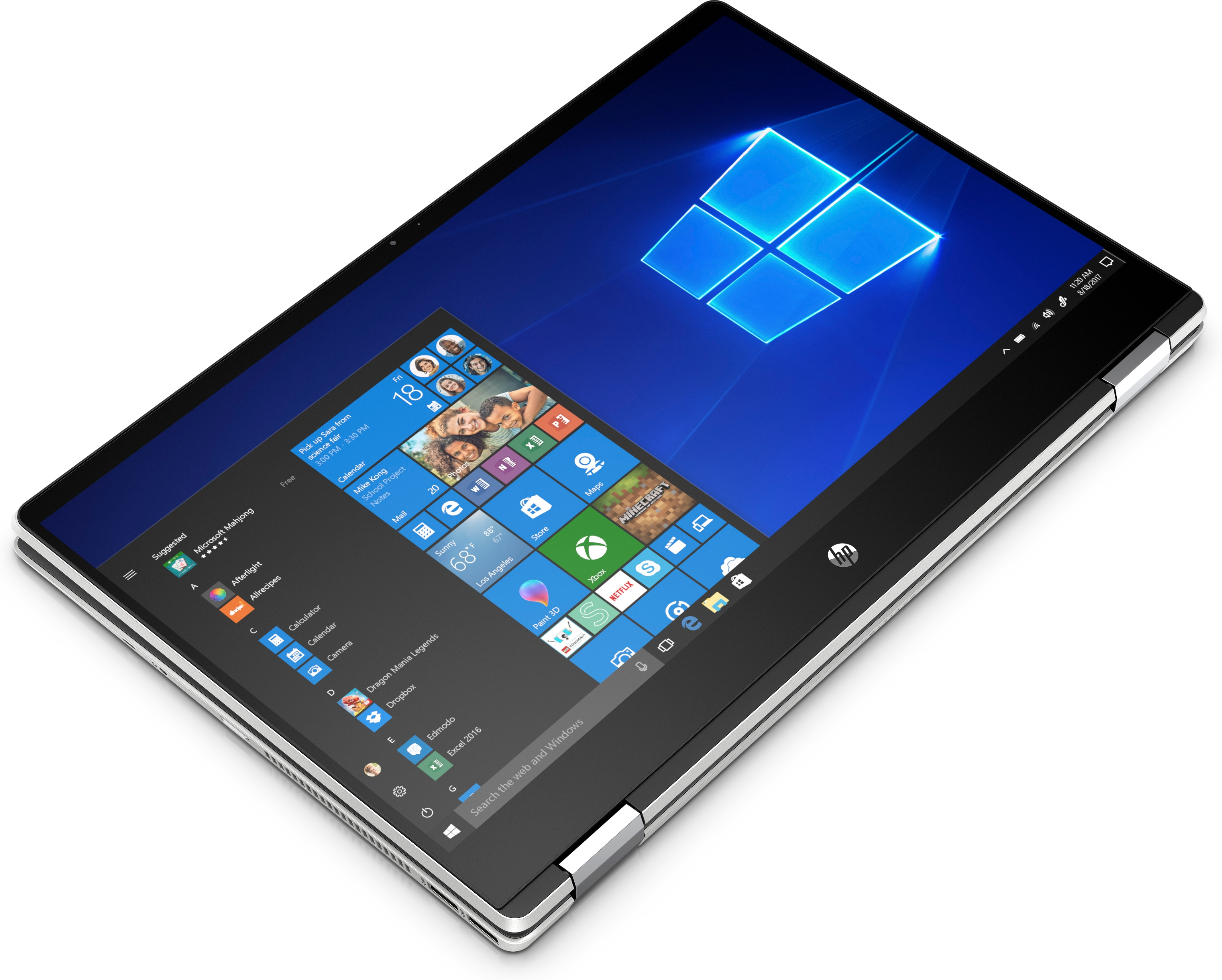 HP Pavilion x360 15-dq1794nz - Convertible 2 in 1 Laptop (15.6 ", 512 GB SSD, Silber)