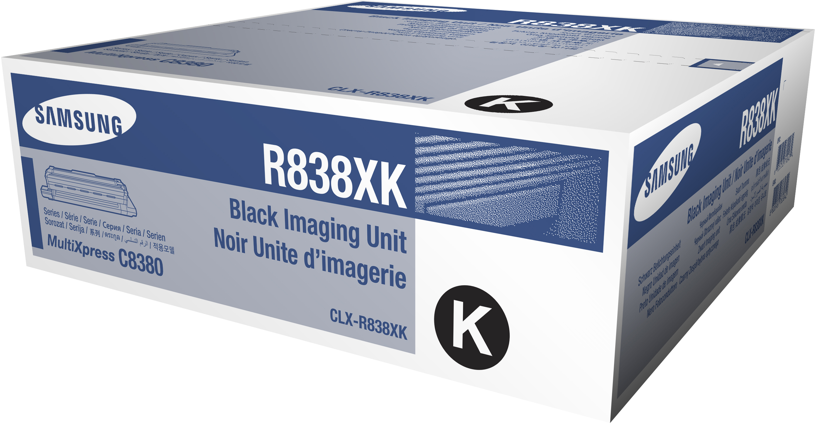 Tambor de impresora - Samsung CLX-R838XK, Negro