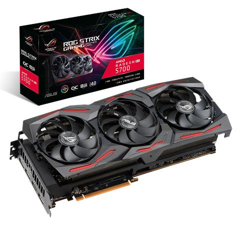 ASUS Radeon Rog Strix RX5700 O8G 8GB RGB Gaming Ekran Kartı
