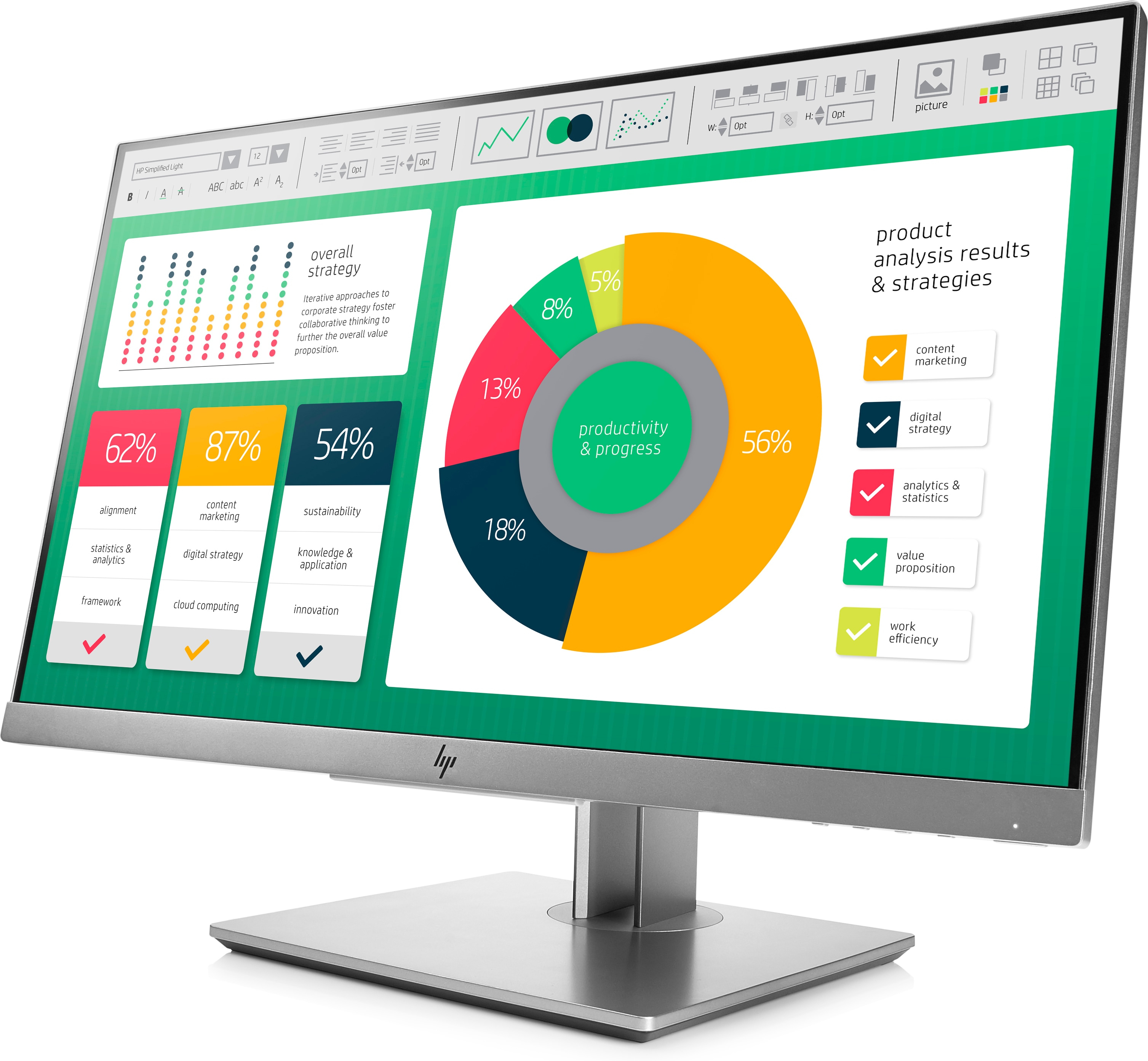 HP EliteDisplay E223