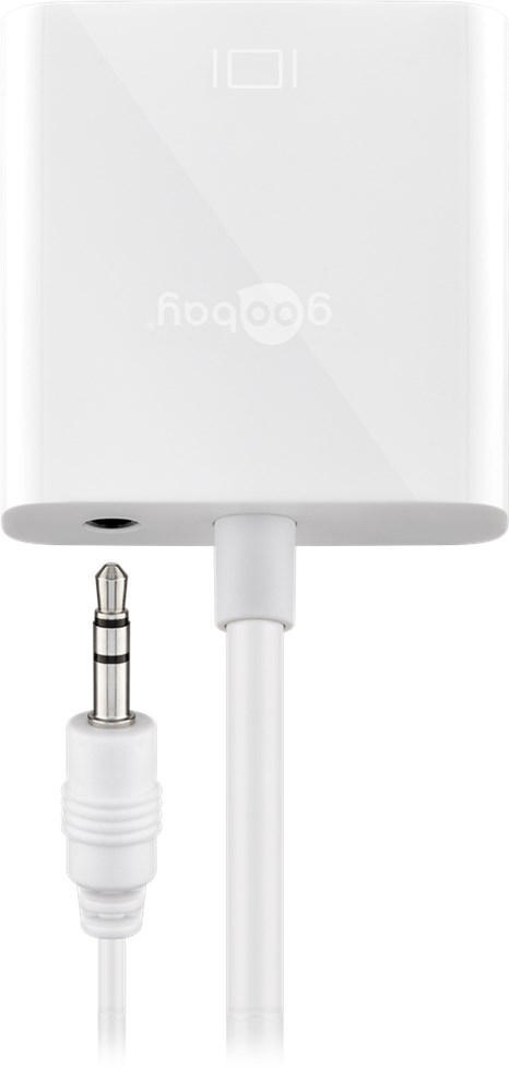 GOOBAY HDMI auf VGA (15-polig), Adapter plus Audio, 0,1 m